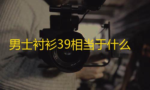 和平精英科技开挂器(免费)男士衬衫39相当于什么尺码